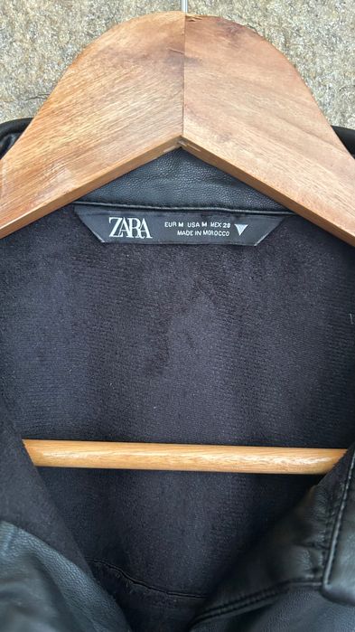 Кожена рокля ZARA