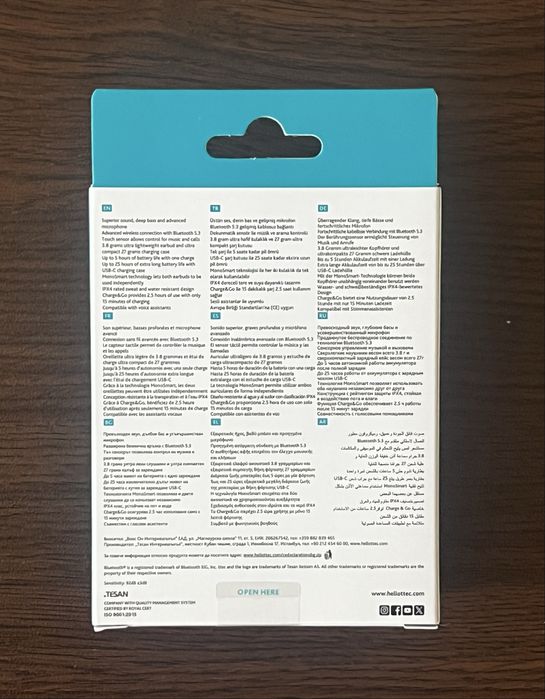 Безжични Bluetooth слушалки ttec Mode