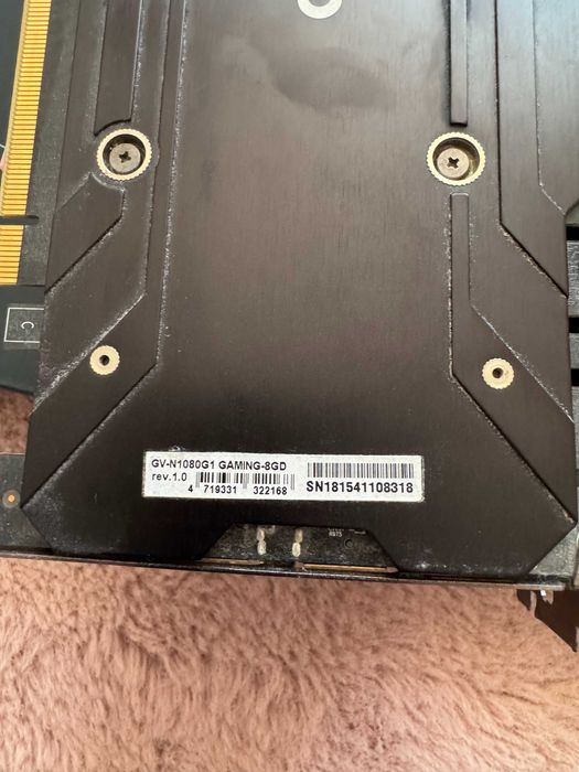 Nvidia GeForce® GTX 1080 G1 Gaming 8GB VRAM Gigabyte Graphics Card/Видео Карта