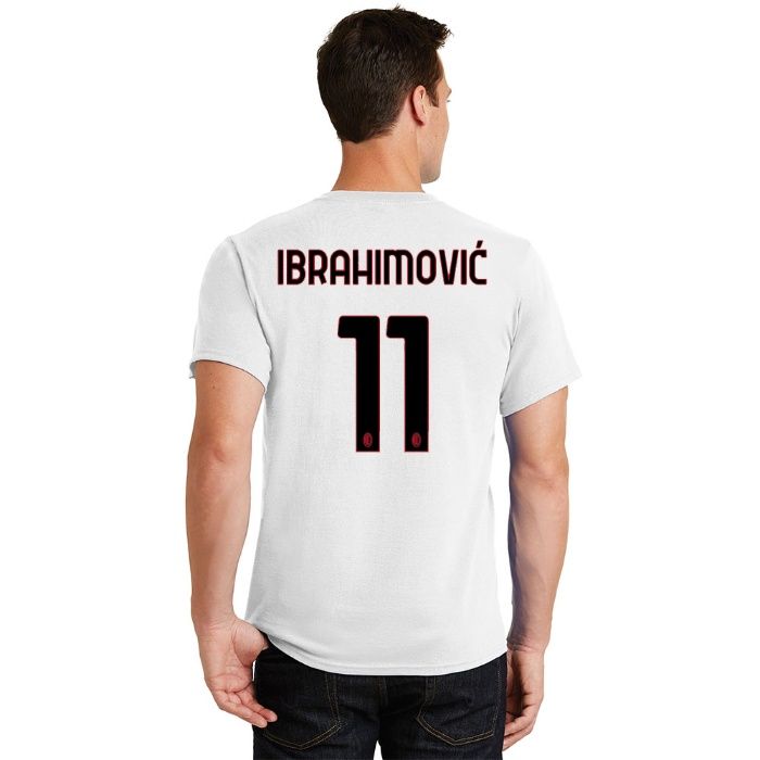 Фен Тениска на Милан с Ваше Име и Номер!Футболна тениска AC MILAN!