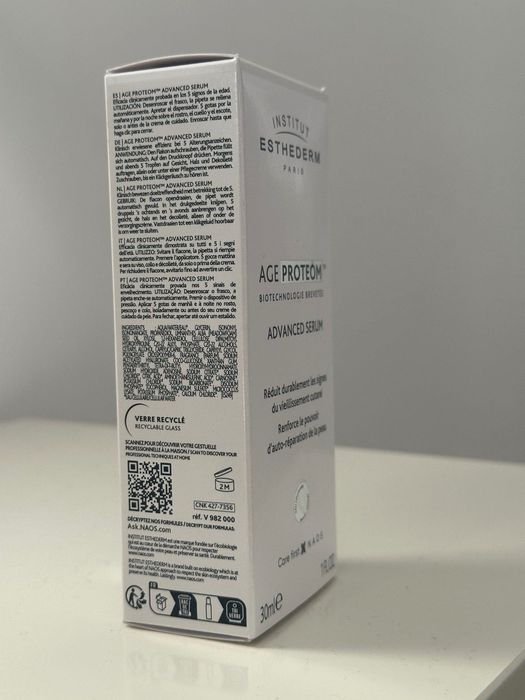 НОВ и неотварян Серум против стареене ESTHEDERM Age Proteom