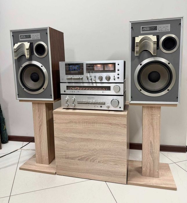 Ретро аудио система - сет LUXMAN + тонколони Jamo