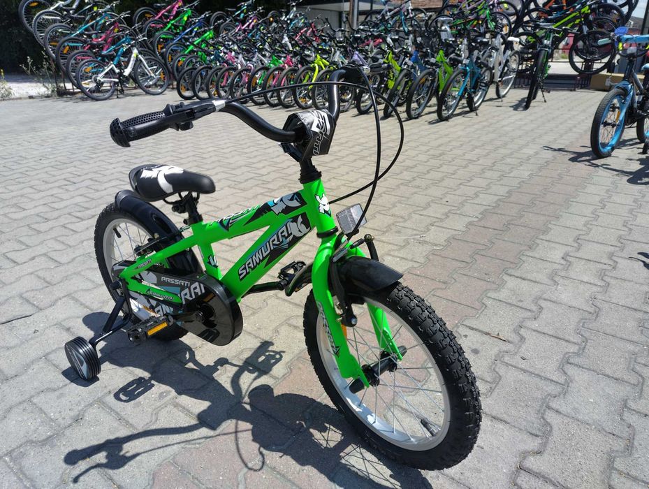 PASSATI Велосипед 16" SAMURAI зелен