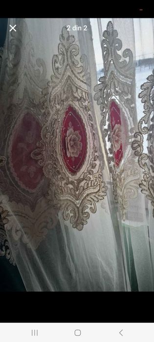 Vând set draperie plus perdeaa