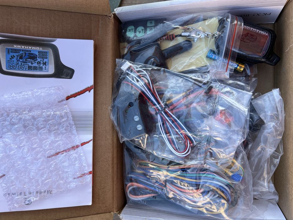 Продам сигнализацию tomahawk x5