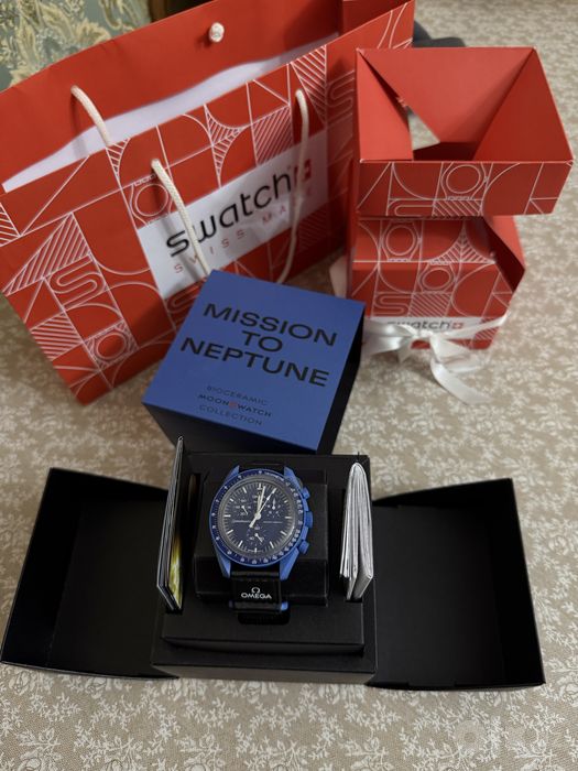 Omega swatch mission to neptune original USA buy