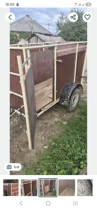 Vand remorca animale