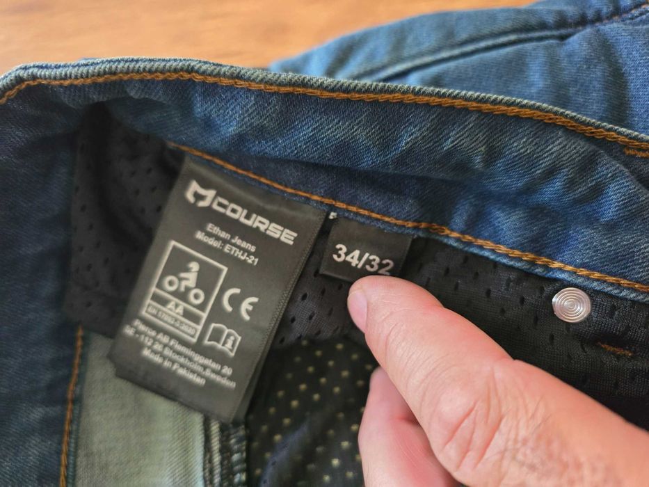 Мъжки мото дънки