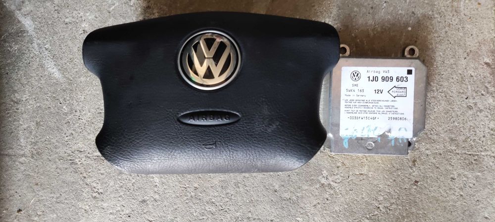 Airbag volan + Calculator, ECU Control VW Golf 4, Bora, Passat