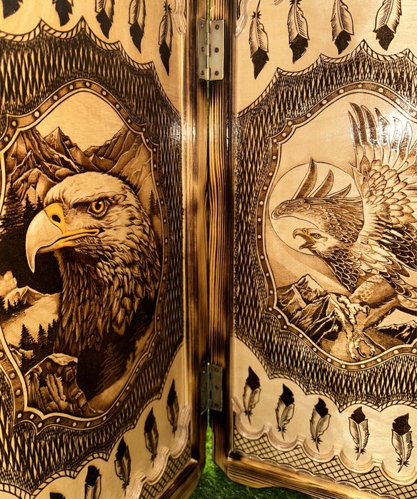 Нарды из дерева ручной работы