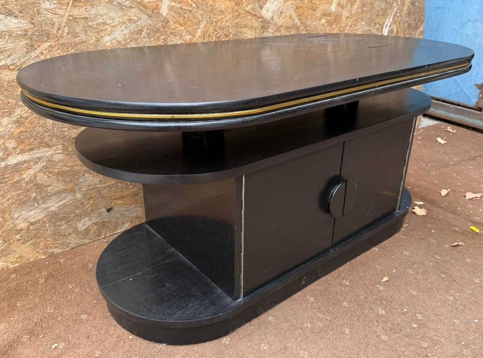 Comoda Vintage Stil Artdeco; Masa din lemn cu blat 119x59 cm