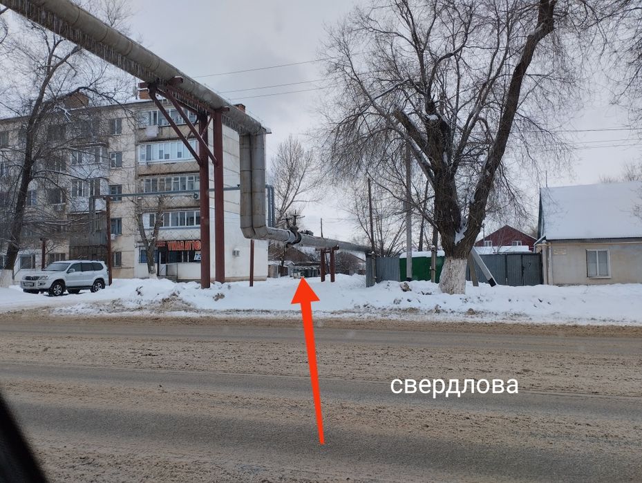 Участок центр города под строительство.