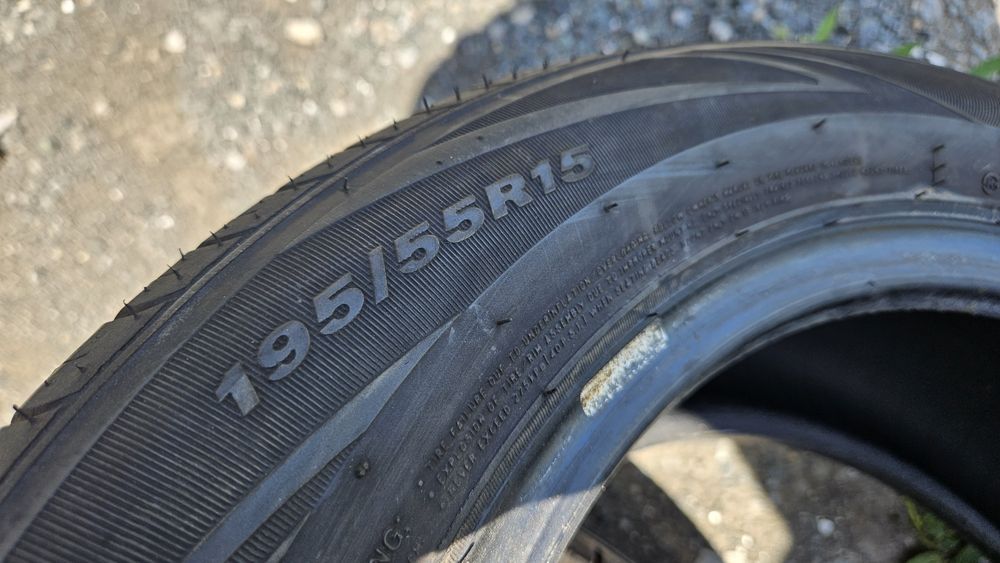 2бр гуми 195 55 15 нексен