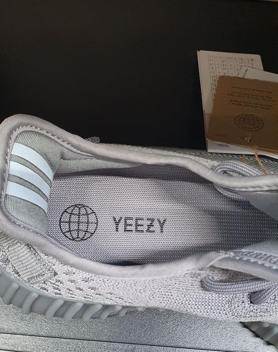 Adidas Yeezy Boost 350 V2 „Steel Grey” – Mărimea 38 2/3 (Nou în cutie)