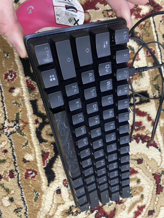 Клавиатура HyperX Мышь Logitech G Pro X Superlight 2 розовый