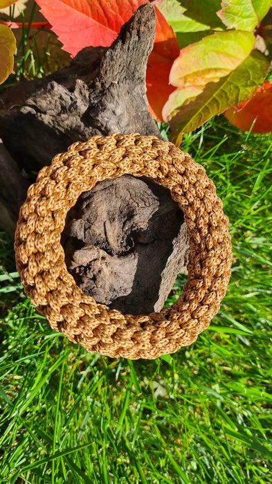 Ръчно плетена гривна бохо бижута