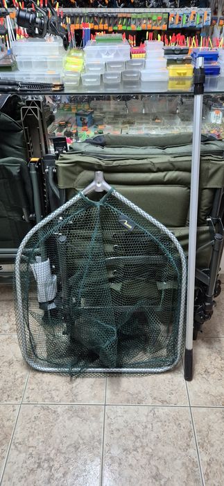Шаранджийски кеп с алуминиева рамка CARP FOCUS 70/60см.