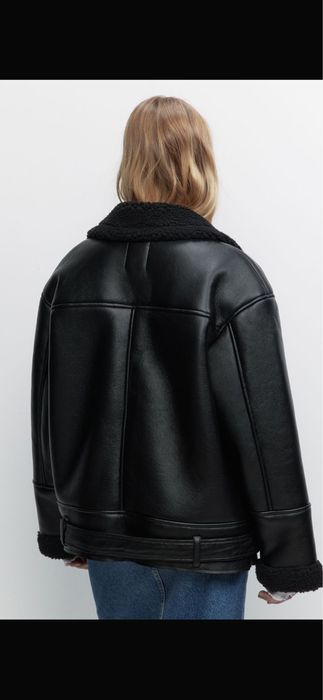 Новая дубленка авиатор