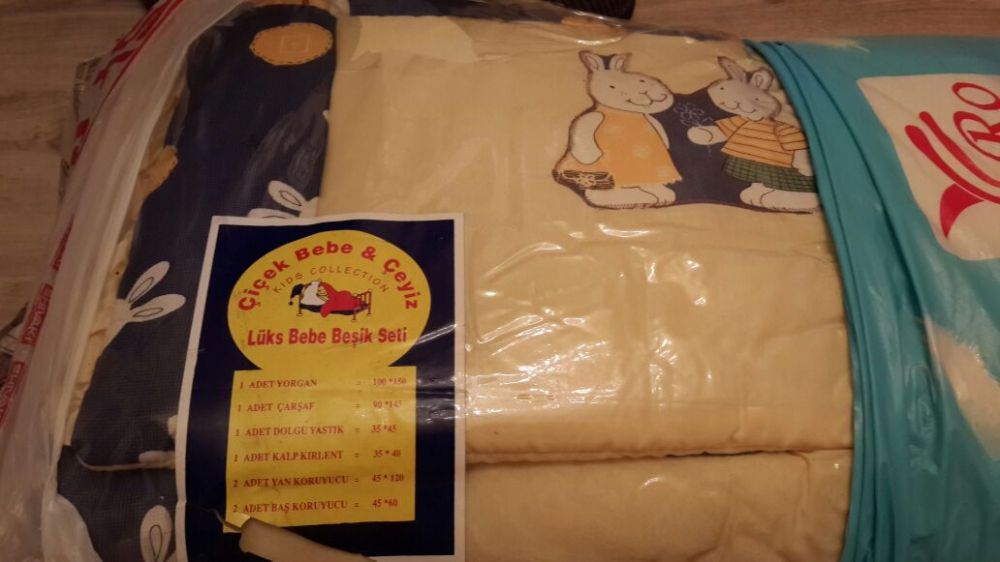 Бортики в кроватку