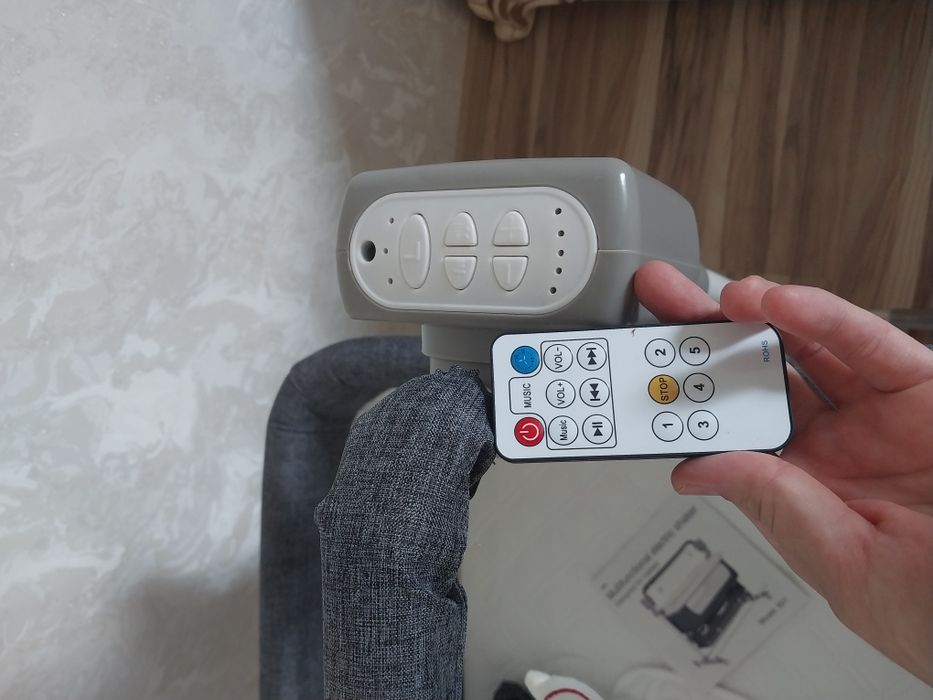 Манеж-кровать, электро-качением!