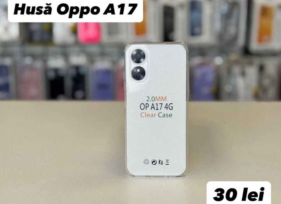 Husă silicon, folie, cablu, încărcător A17
