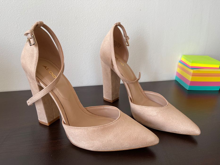 Pantofi toc 10,5cm, Nude, PIELE, Aldo