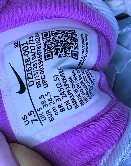 Nike Air Max 1 оригинални дамски сникърси нови 38.5