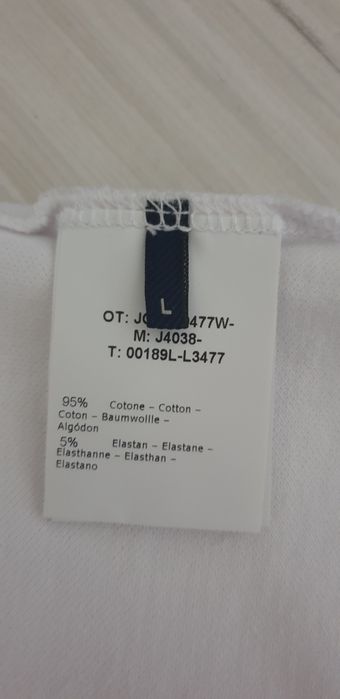 Jacob Cohen Pique Cotton Mens Size M / L НОВО! ОРИГИНАЛ! Мъжка Тениска!