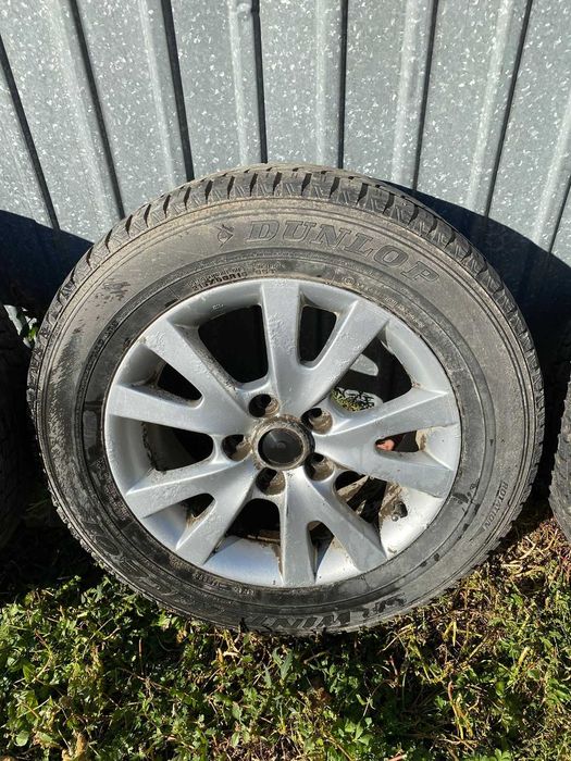 Диски литые р-16 Мазда на зиме