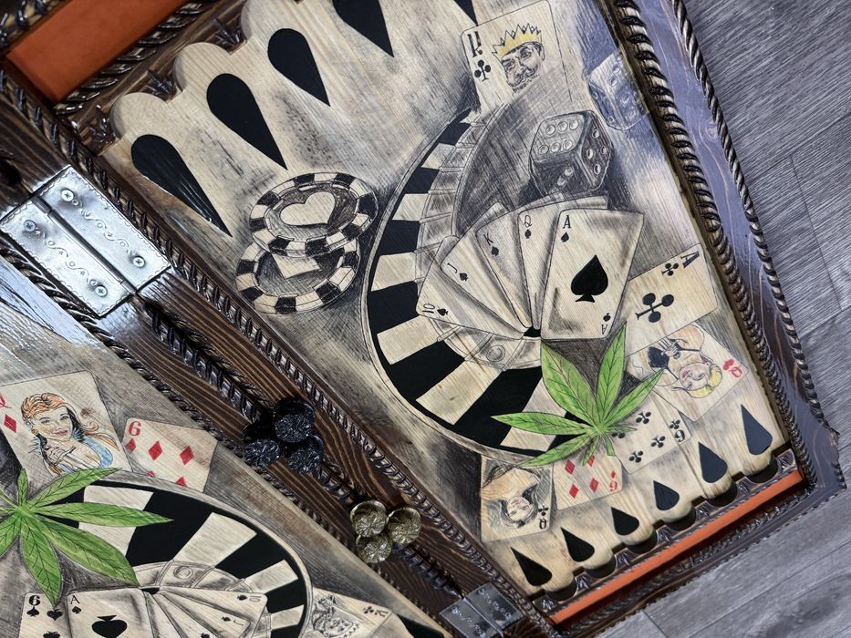 Нарды ручной работы