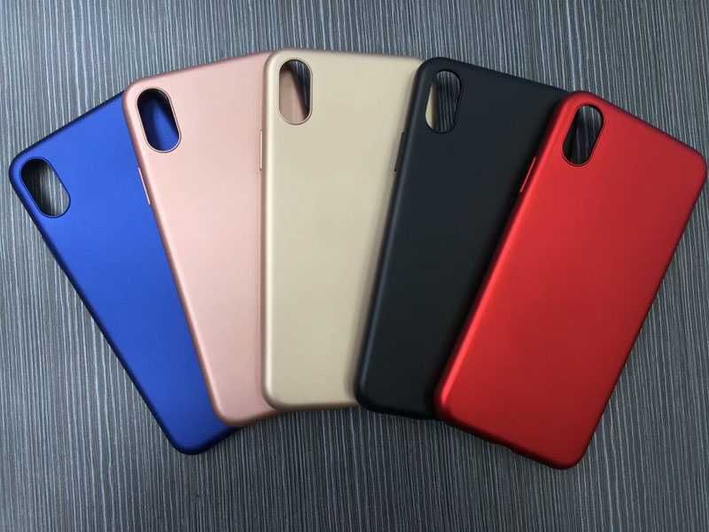 Husa plastic subtire pentru iPhone 7 Plus , 8 Plus , X , XS