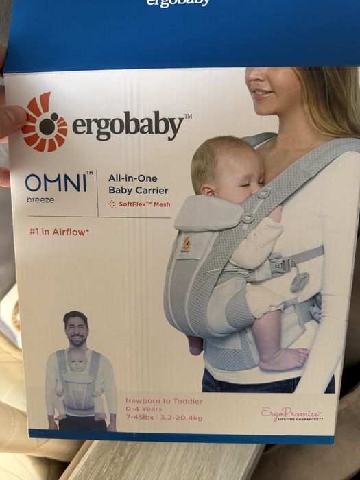 Эргорюкзак ergobaby omni breeze
