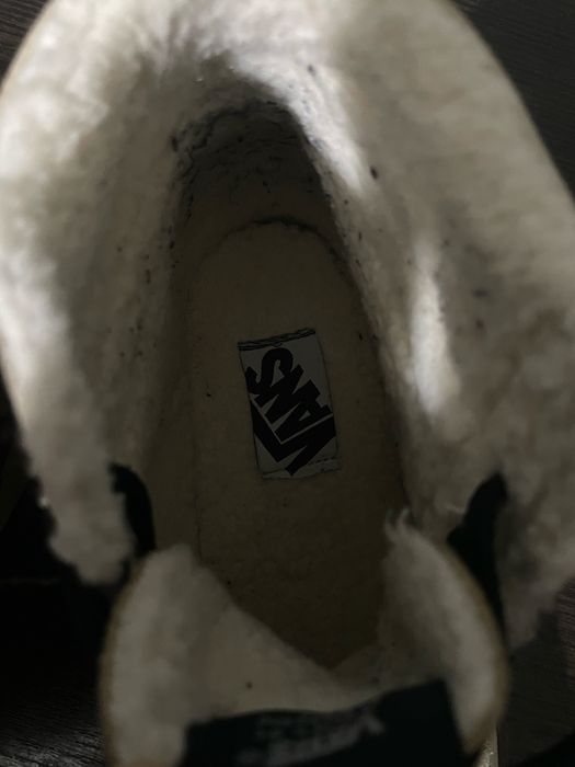 Кеды Vans, с мехом