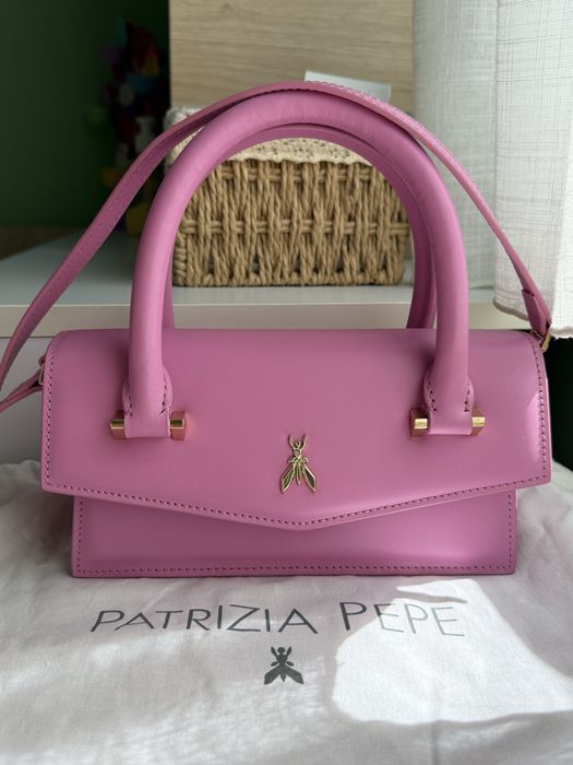Чанта Patrizia Pepe розова