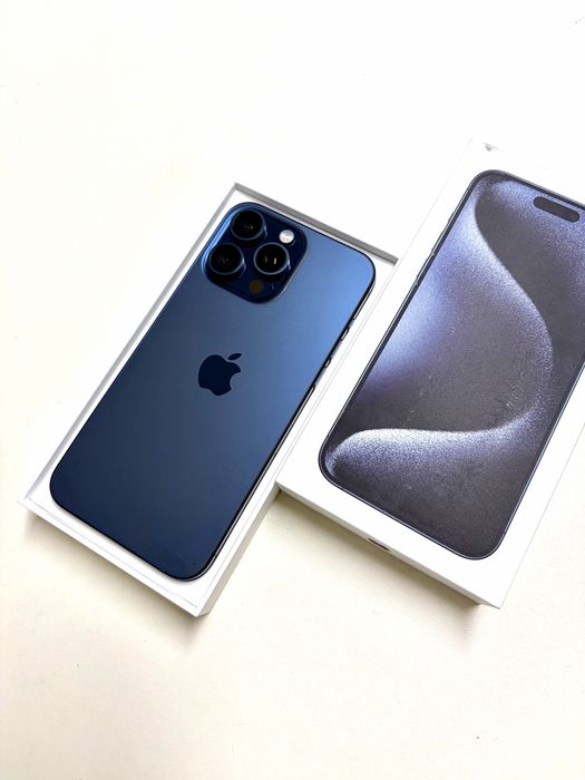 Magazin vinde : iPhone 15 Pro Max 256gb Blue Titanium
