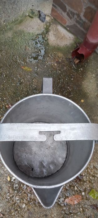 Găleată recipient masurat lapte carat transport lapte diverse veche