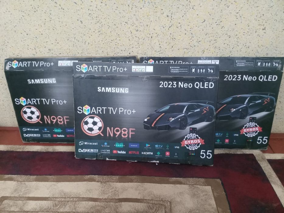 SAMSUNG 55lik televizor holati yangi 3 dona