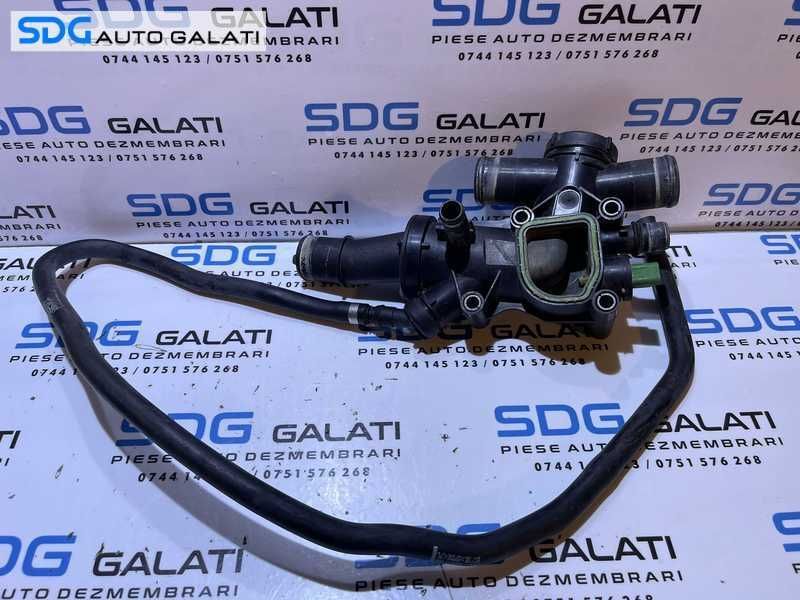 Corp Carcasa Termostat Senzor Temperatura Apa Ford Mondeo 4 2.0 TDCI 2007 - 2015 Cod 9656182980 [S0109]