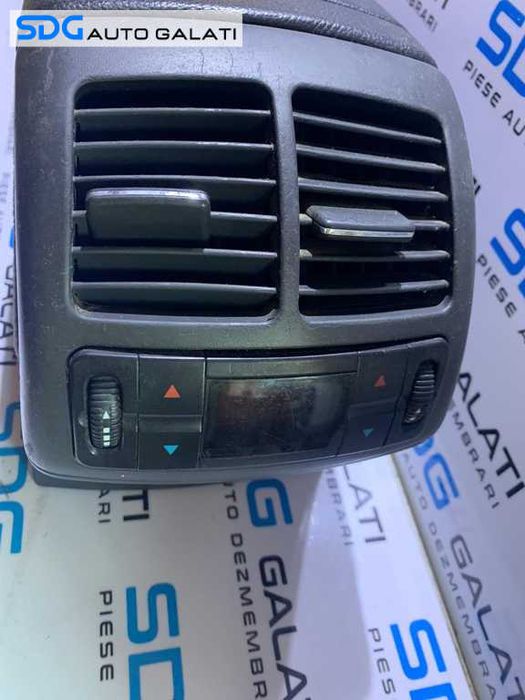 Panou Comanda Reglaj Clima Aer Conditionat Climatronic Pasageri Spate Cotiera Mercedes W203 Clasa C Class 2001 - 2007