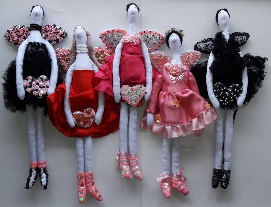 Казахские текстильные куклы