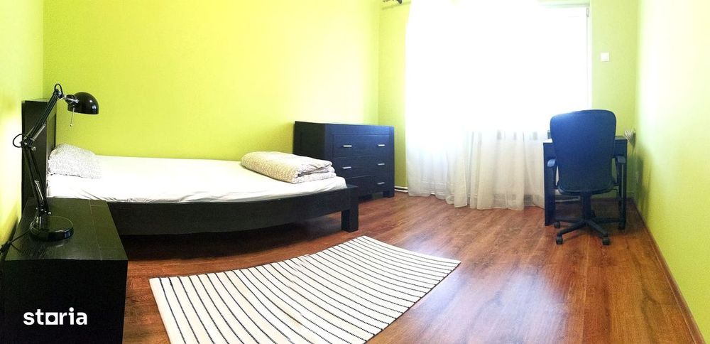 3 camere Podu Roș(1001 Articole) | renovat | 2 balcoane | 10 min Palas