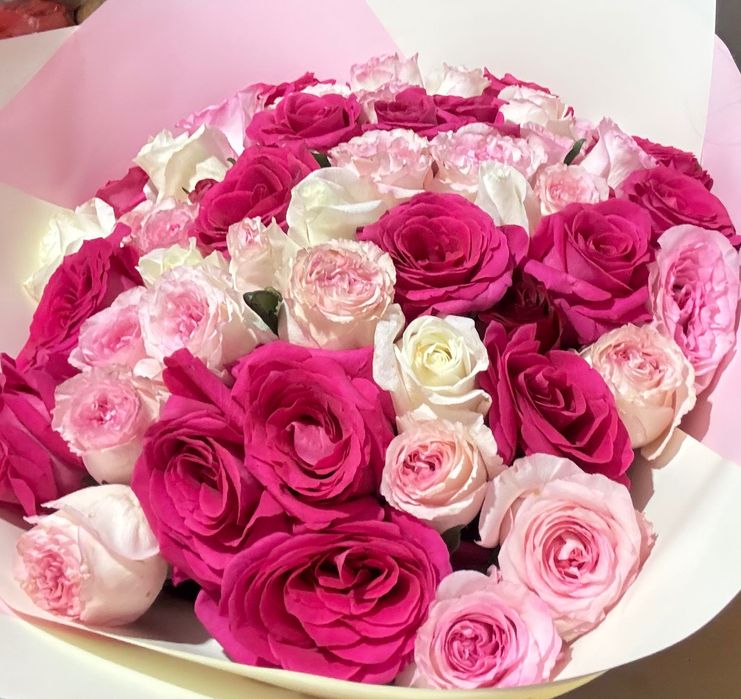 Цветы букет роза