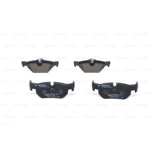 Set placute frana Bosch 0986494272 punte spate Bmw X1 (E84) 2009-2015; Seria 3 (E92/E91/E93/E90) 2004-2013, Seria 1 (E81/E87/E88/E82) 2004-2011
