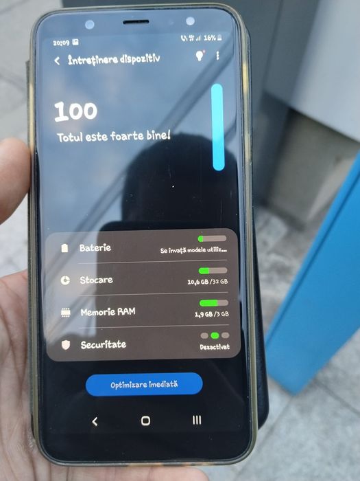 Samsung A6 plus la cutie