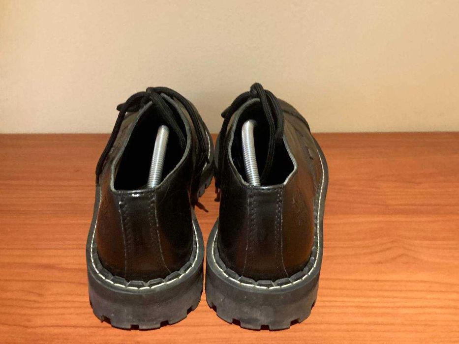 Обувки Steel (кожени, метално бомбен)