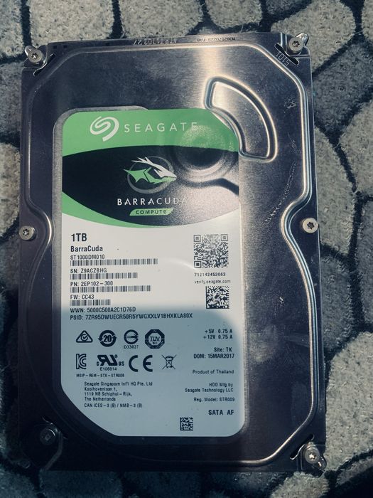 Жесткий диск для ПК 1ТБ