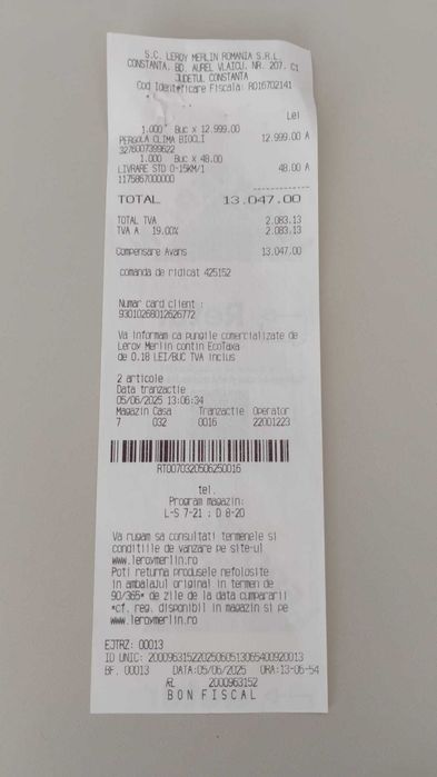 Vind pergolă din aluminiu nouă