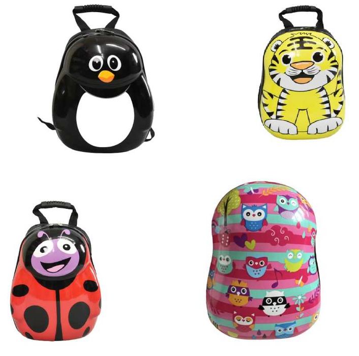 Детска раница, 3D, Поликарбон, Различни модели