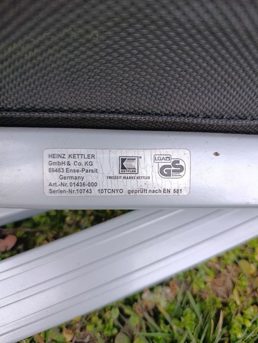 Сгъваеми алуминиеви столове Kettler