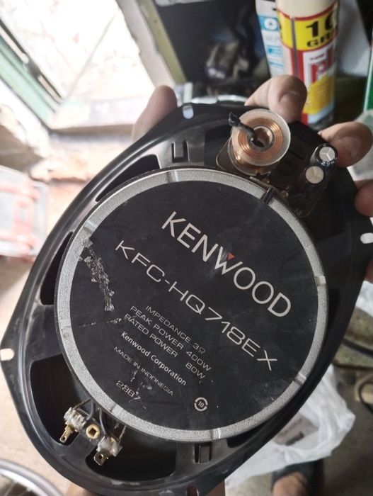 Колонки kenwood и усилитель